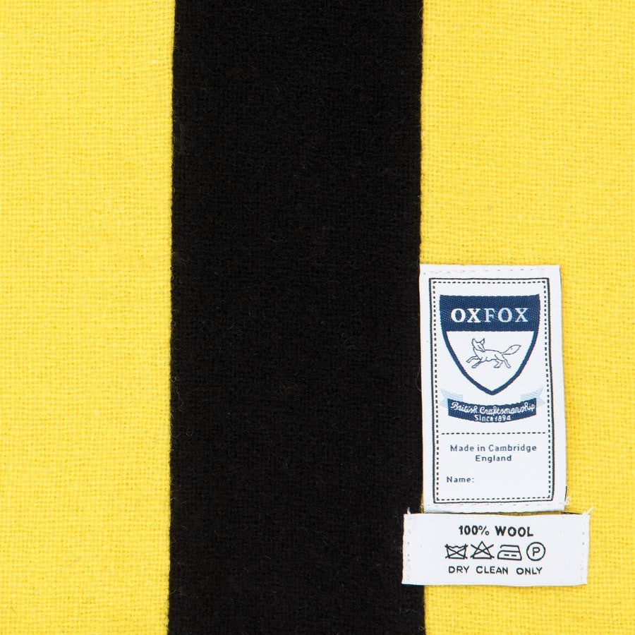 OXFOX Scarves Albion - University College - Yellow Black