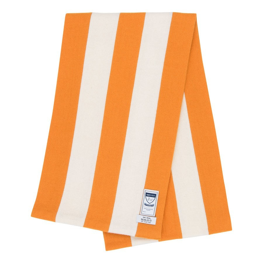 OXFOX Scarves Blackpool - University College - Orange White