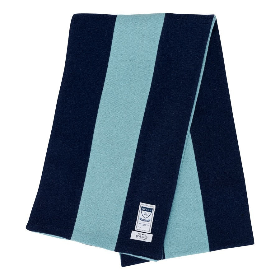 OXFOX Scarves Cambridge University - Light Blue Dark Blue