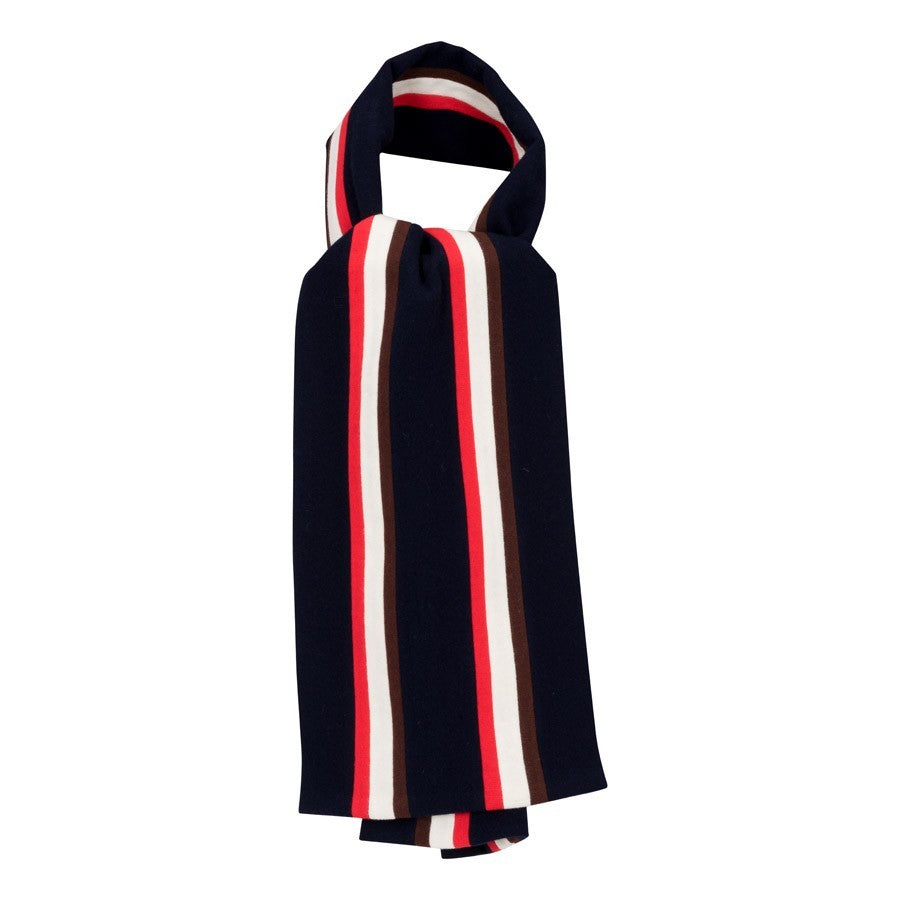 OXFOX Scarvest Christ Church - University College - Red White Blue Brown