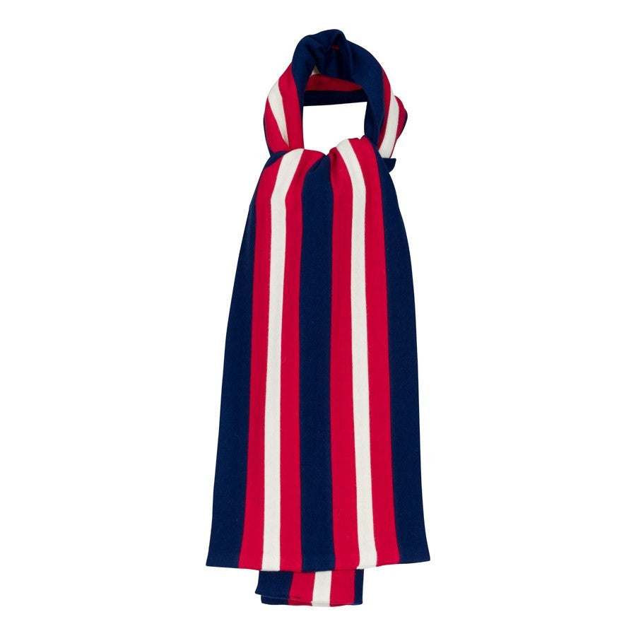 OXFOX Scarves Classic - University College - Dark Blue Red White