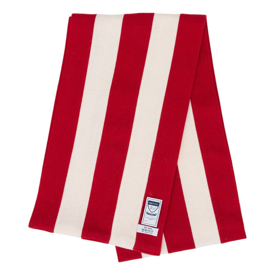 OXFOX Scarves Denmark, Nordic Series - University College - Red White