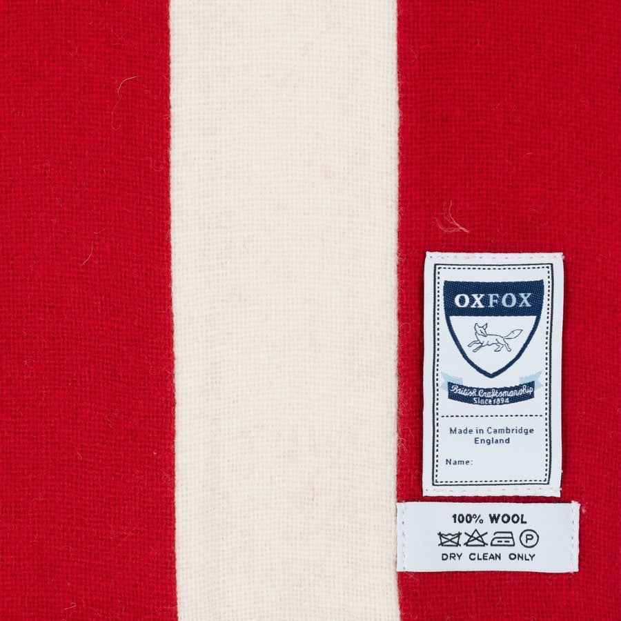 OXFOX Scarves Denmark, Nordic Series - University College - Red White