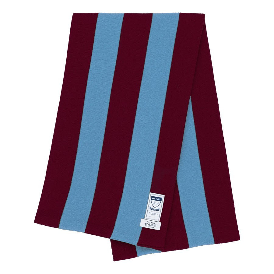 OXFOX Scarves Hammers - University College - Maroon Nordic Blue