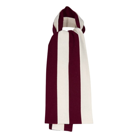 OXFOX Scarves Harvard - University College - Maroon White