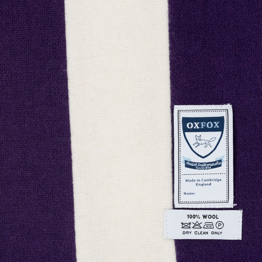 OXFOX Scarves Kings - University College - Purple White