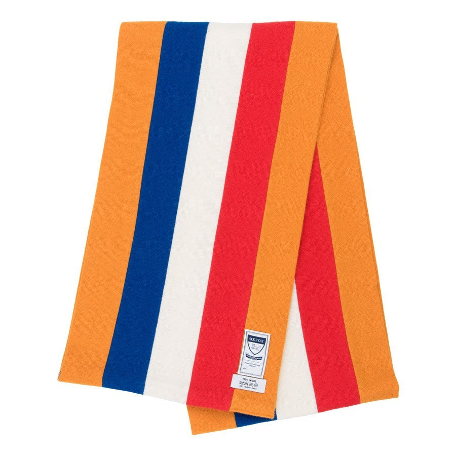 OXFOX Scarves Netherlands - University College - Orange Red White Blue