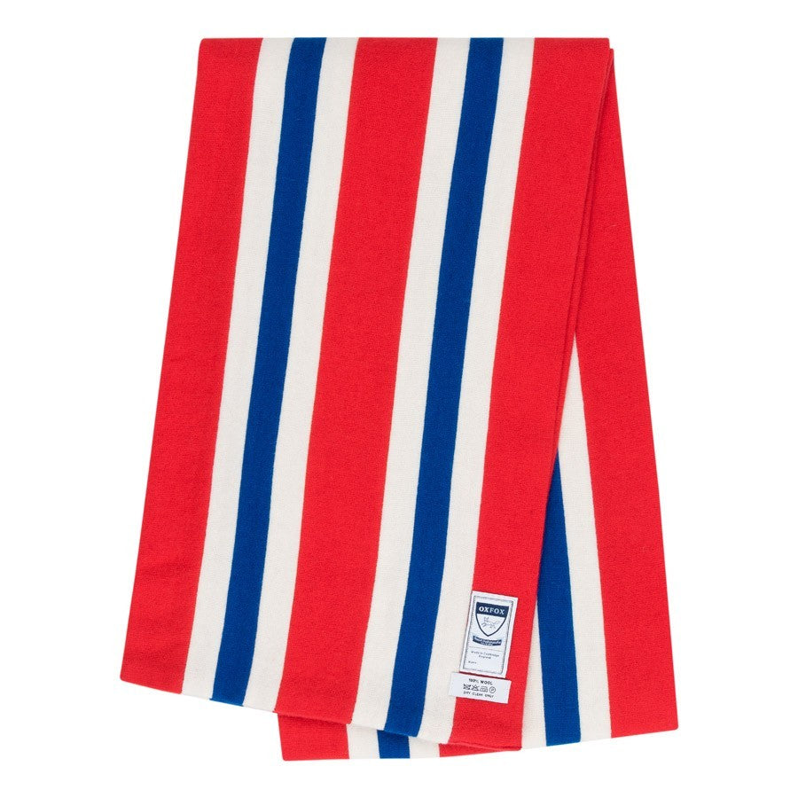 OXFOX Scarves Norway, Nordic Series - University College - Red White Blue