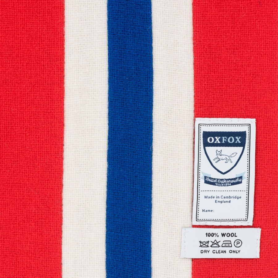 OXFOX Scarves Norway, Nordic Series - University College - Red White Blue