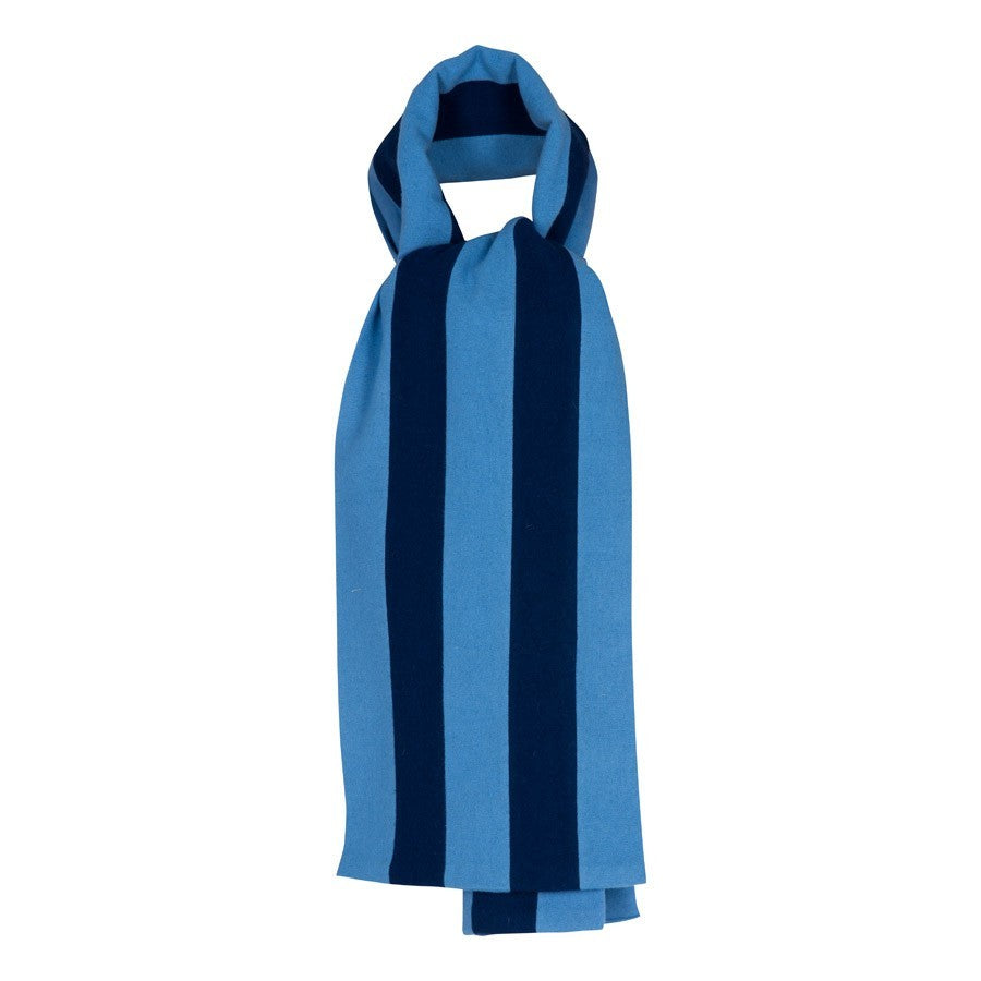 OXFOX Scarves Bedford - University College - Dark Blue Light Blue