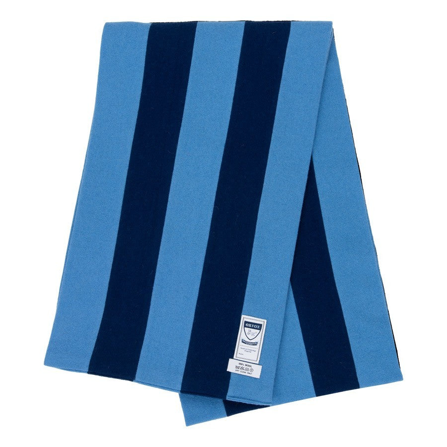 OXFOX Scarves Bedford - University College - Dark Blue Light Blue