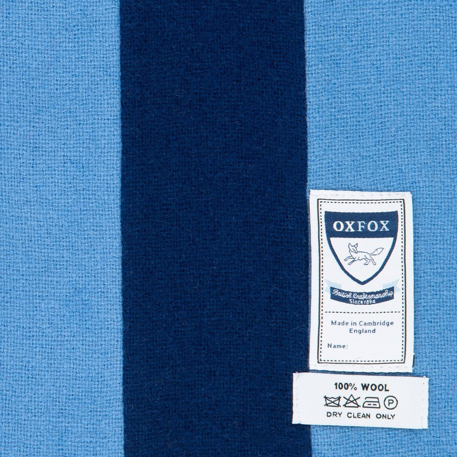 OXFOX Scarves Bedford - University College - Dark Blue Light Blue