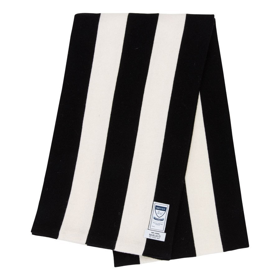 OXFOX Scarves Exeter - University College - White Black