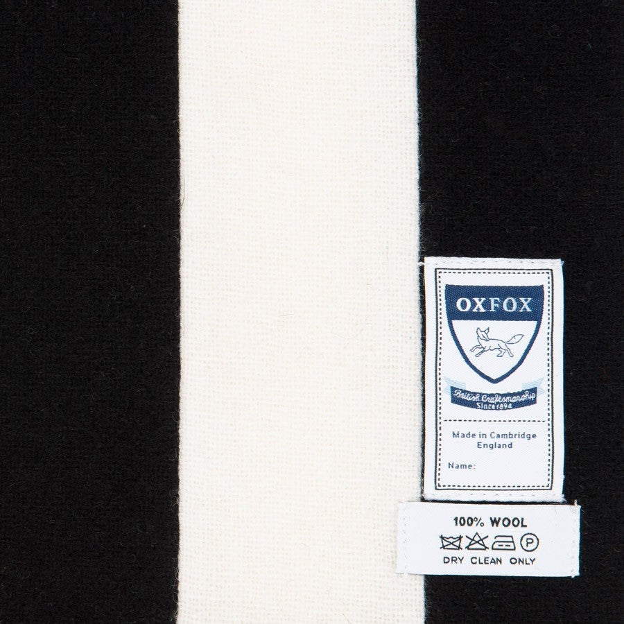 OXFOX Scarves Exeter - University College - White Black