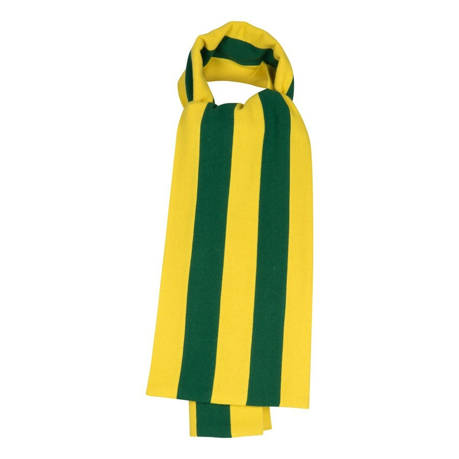 OXFOX Scarves Norwich - University College - Green Yellow