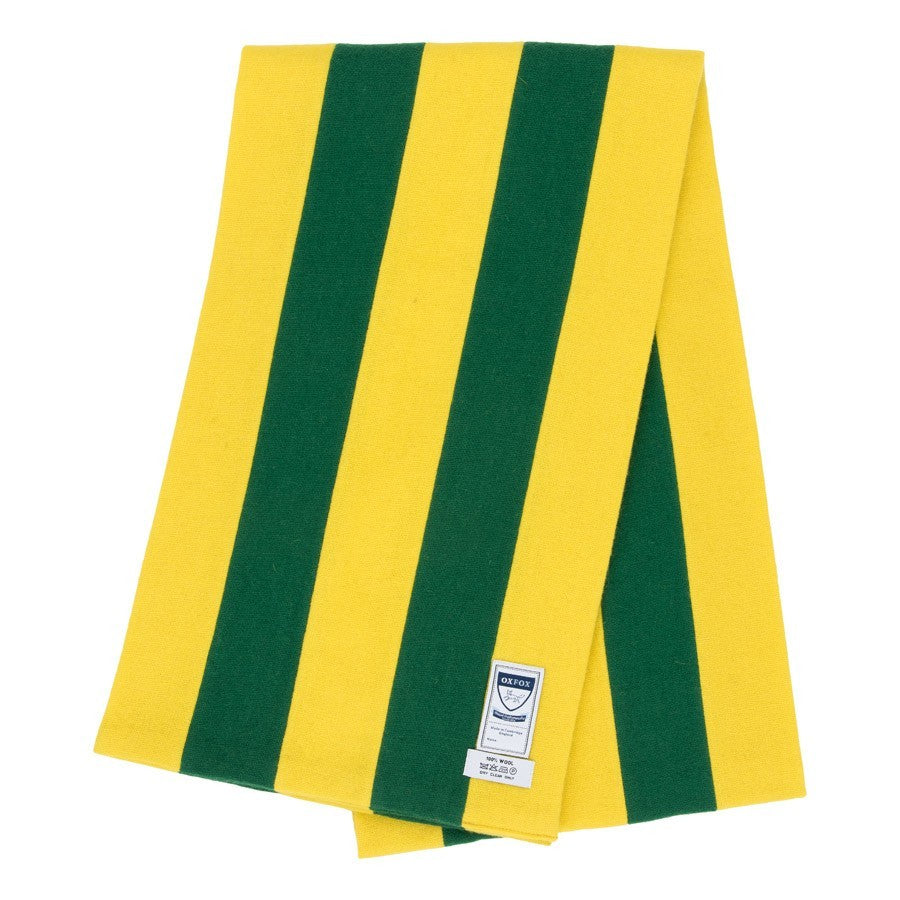 OXFOX Scarves Norwich - University College - Green Yellow