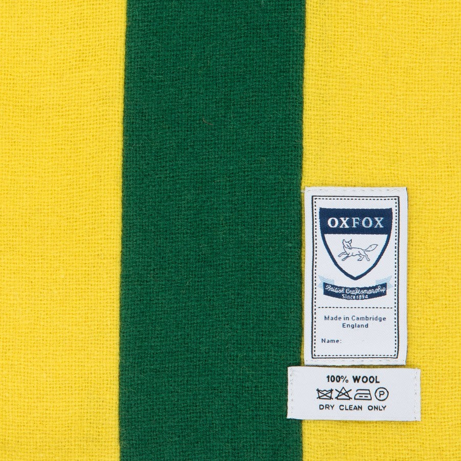 OXFOX Scarves Norwich - University College - Green Yellow