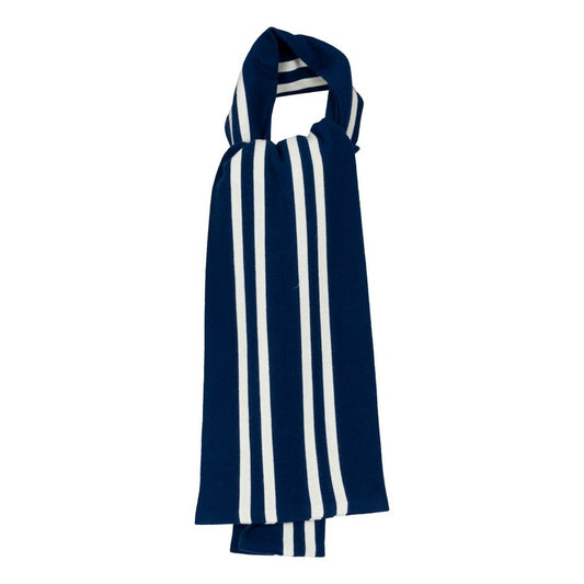 OXFOX Scarves Oxford - University College - Navy Blue White