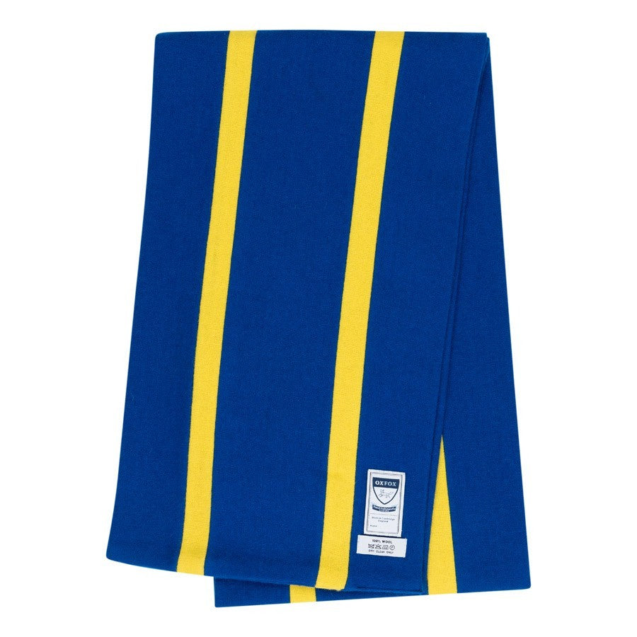 OXFOX Scarves Sweden, Nordic Series - University College - Blue Yellow