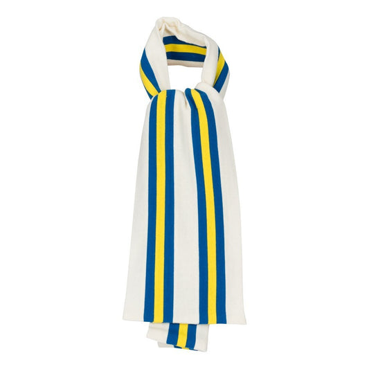 OXFOX Scarves United - University College - White Blue Yellow