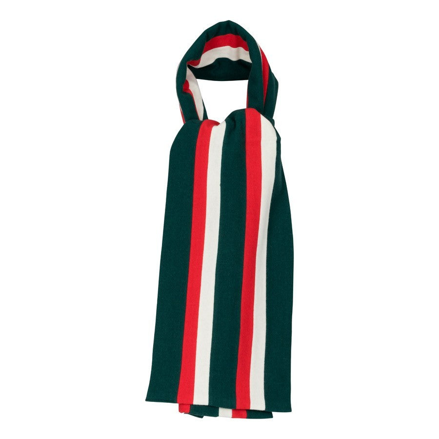 OXFOX Scarves Wales - University College - Dark Green Red White