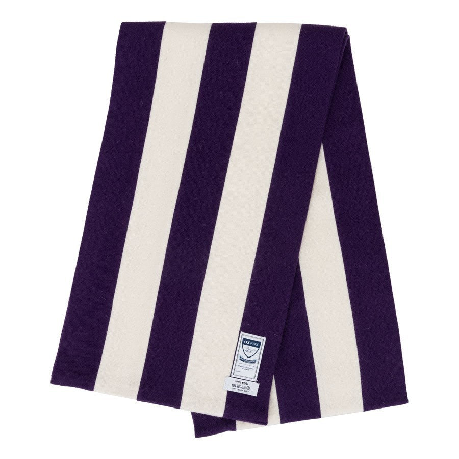 OXFOX Scarves Kings - University College - Purple White